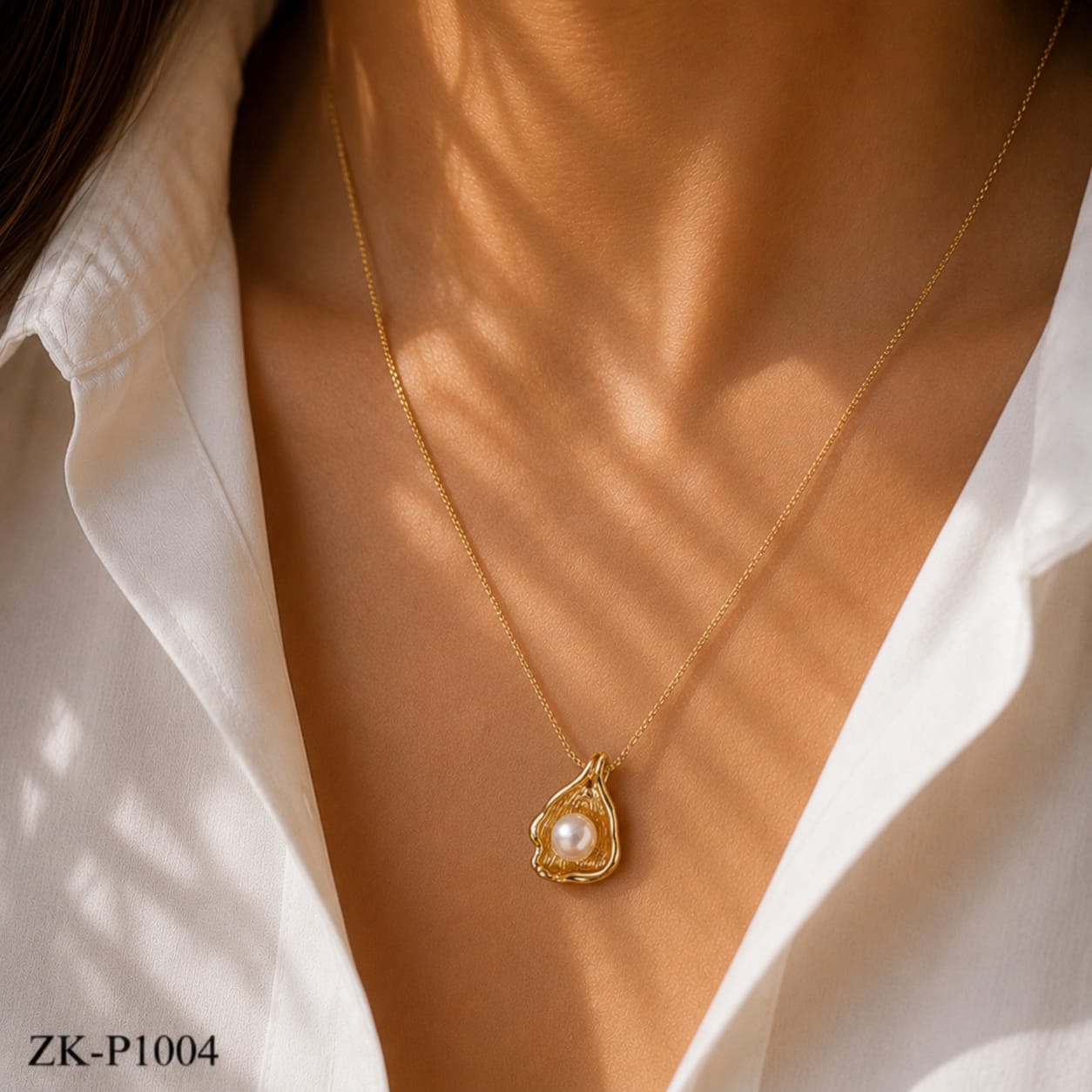 Shell Pearl Pendant