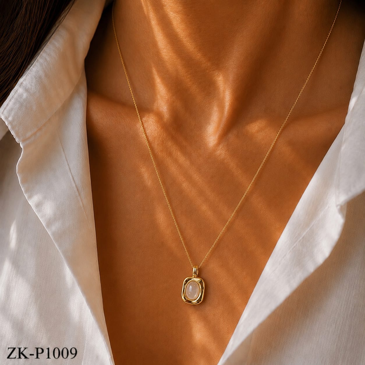Milky Stone Pendant