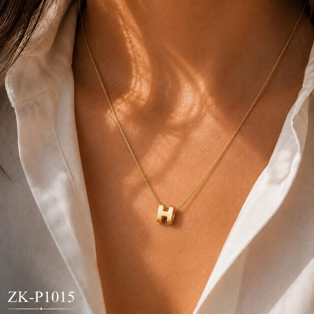 Golden H Pendant