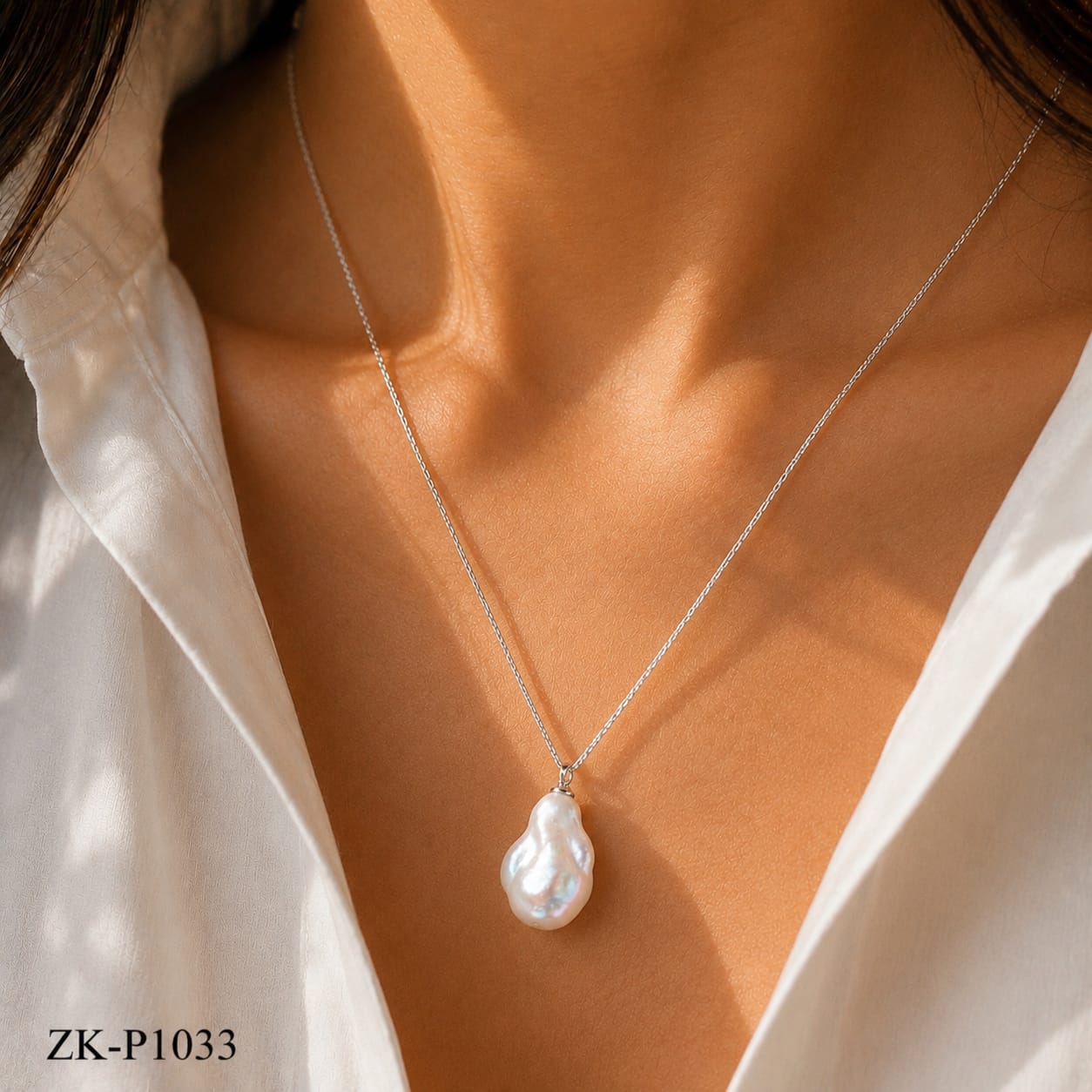 Baroque Pearl Pendant