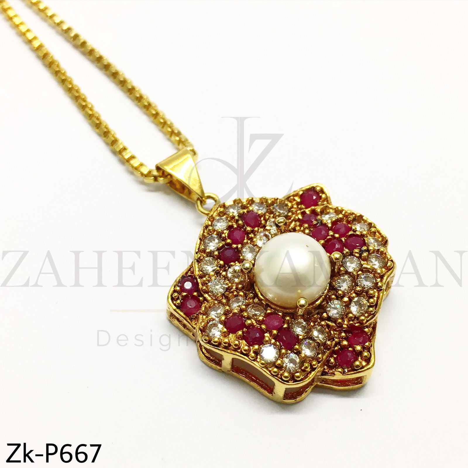 Floral Pendant