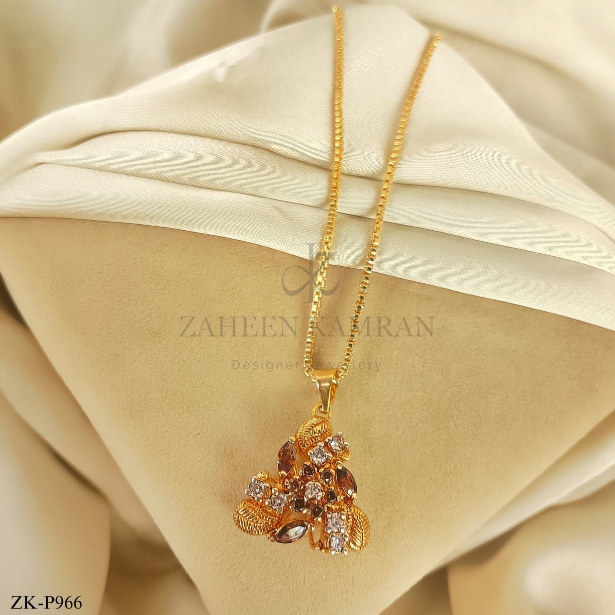 COFFEE STONES PENDANT