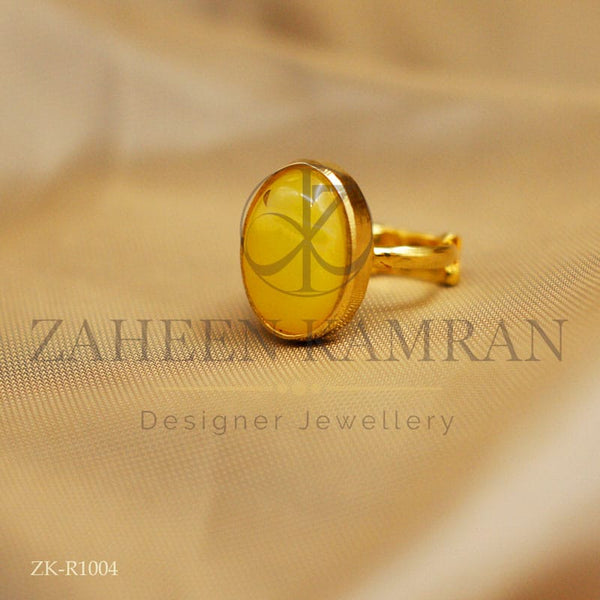 Charming Aqeeq Ring