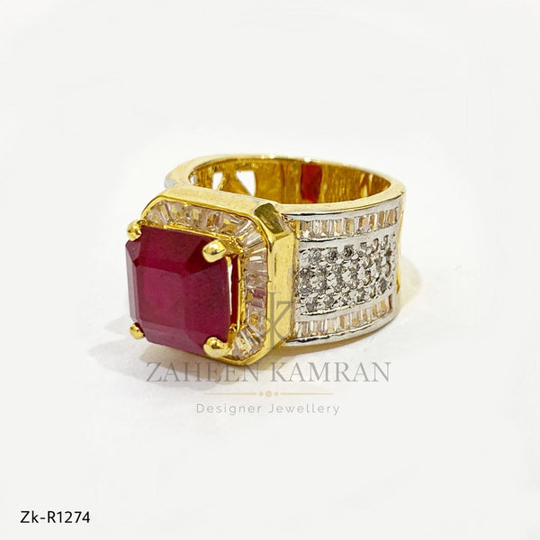 Delicate Ruby Ring