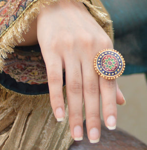 Multi Color Stunning Ring