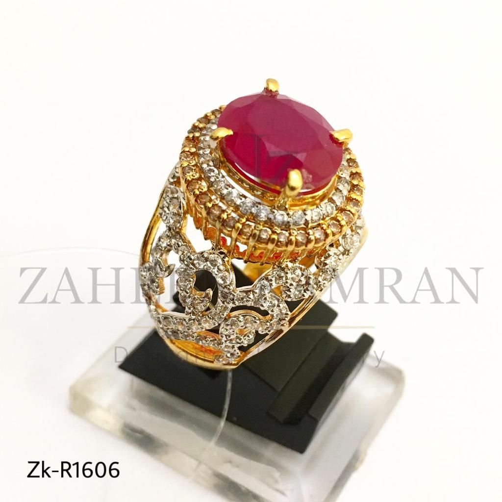 Oval Ruby Ring