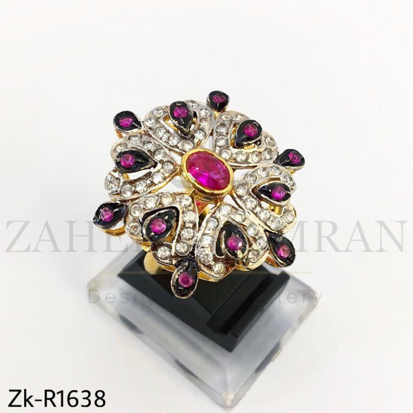 Ruby Zirconia Ring