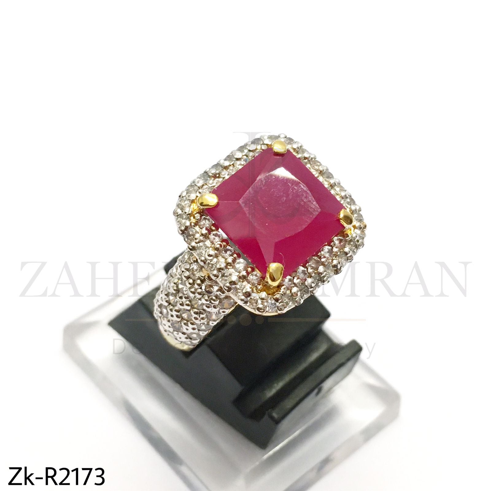 Ruby Zirconian Ring