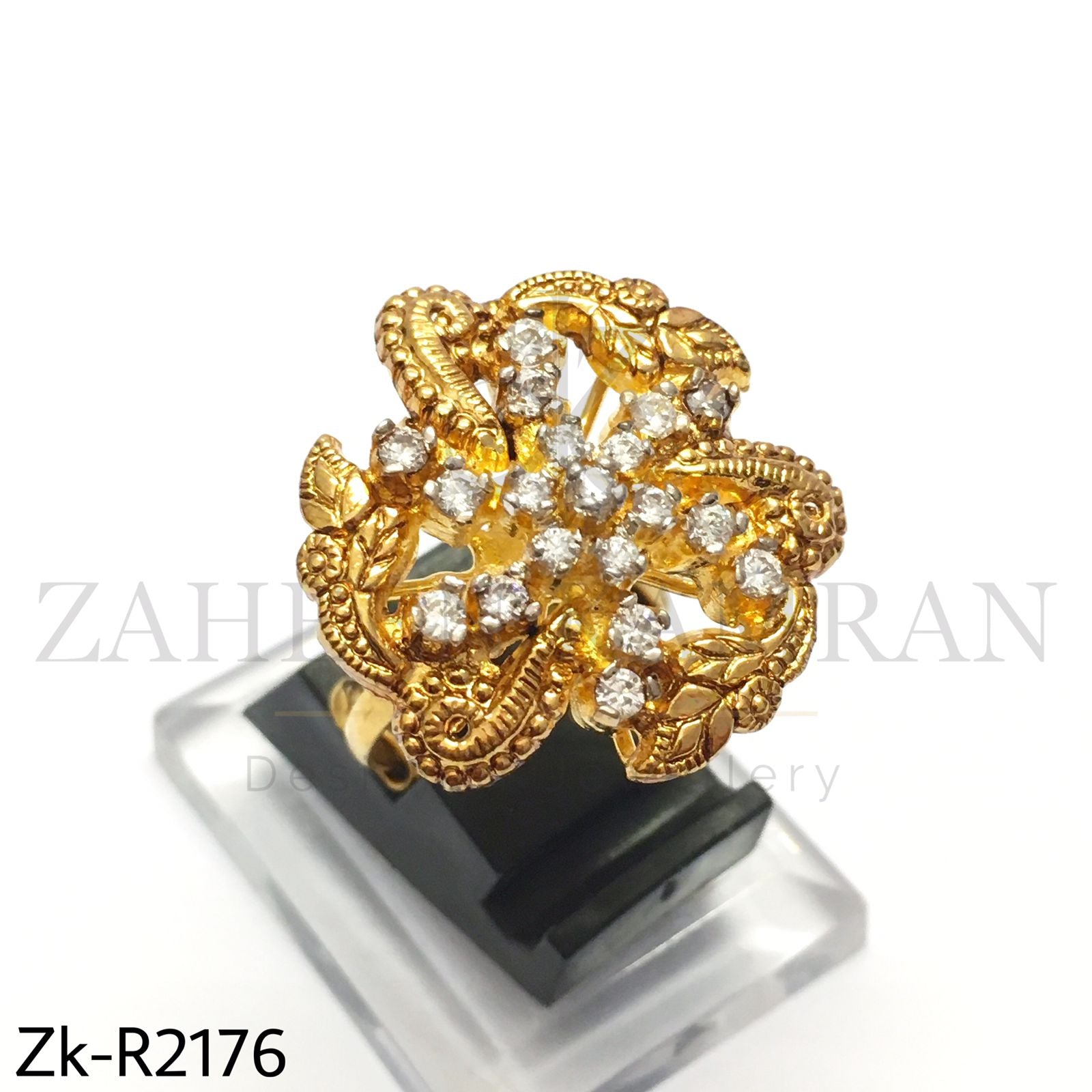 Golden Floral Rinh