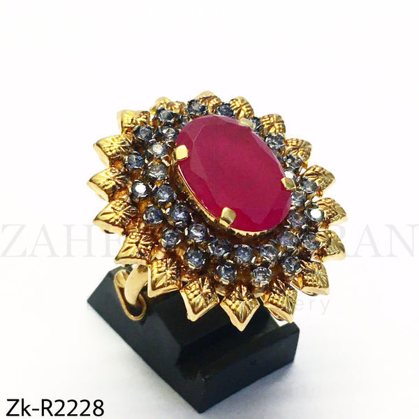 Ruby Smoked Ring