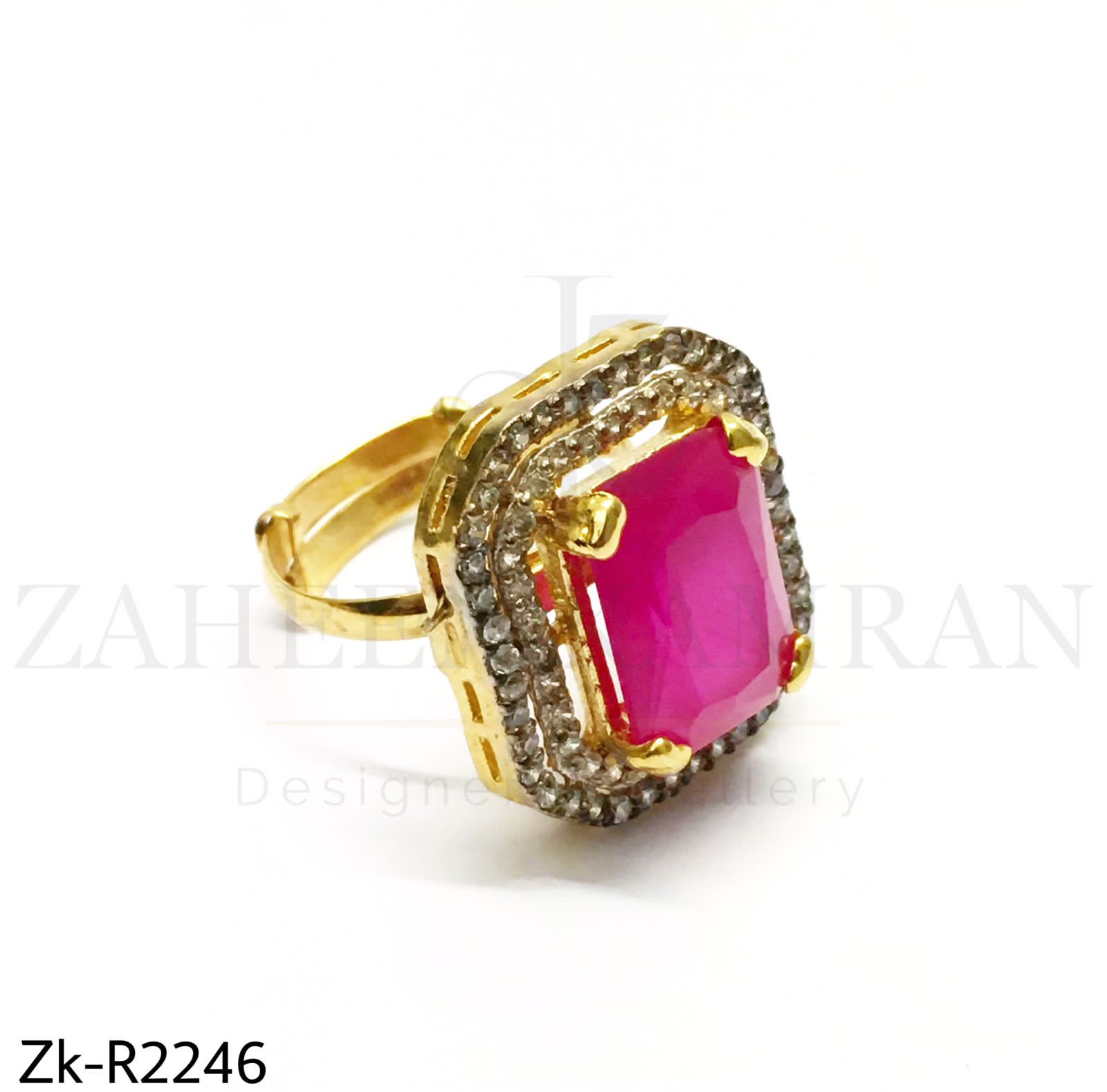 Ruby Zirconian Ring