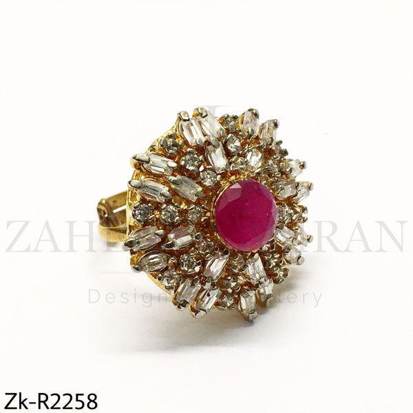 Ruby Zirconian Ring