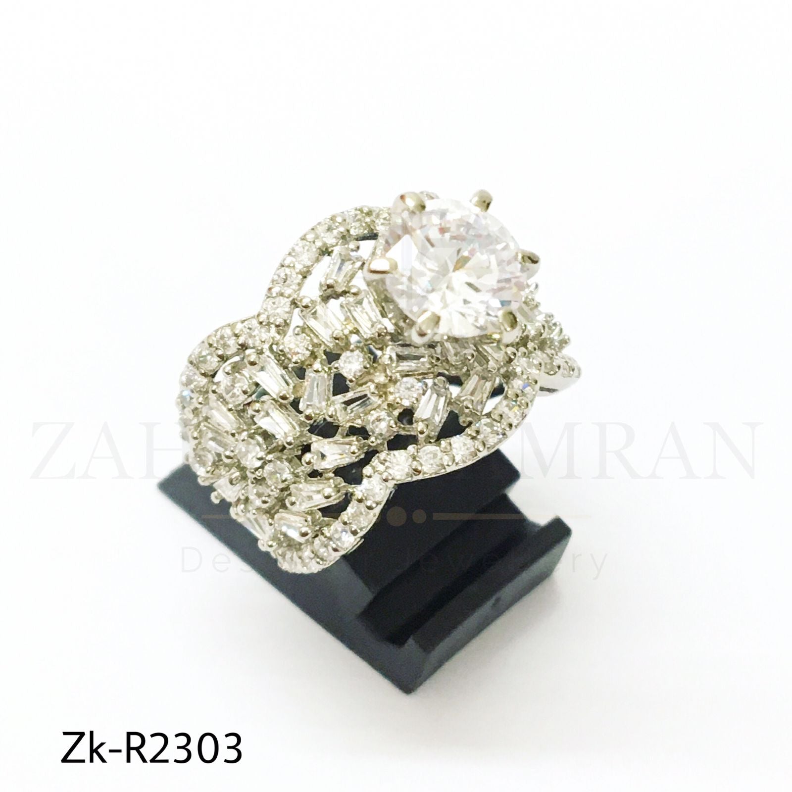 Statement 925 ring