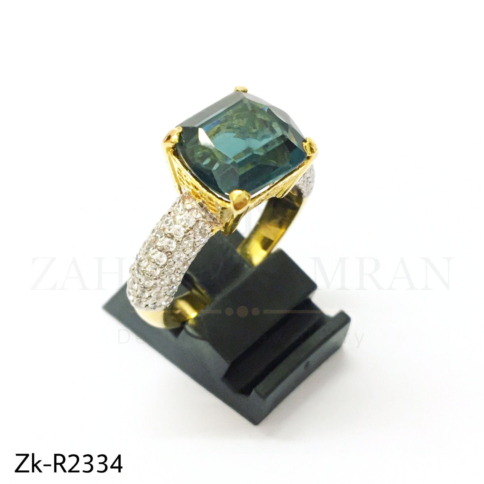 Aqua delicate 925 ring