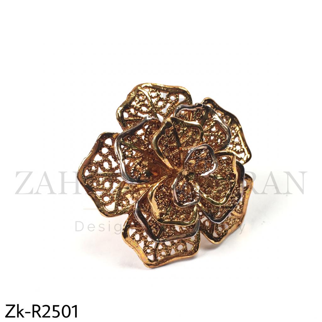 Bloom flower ring