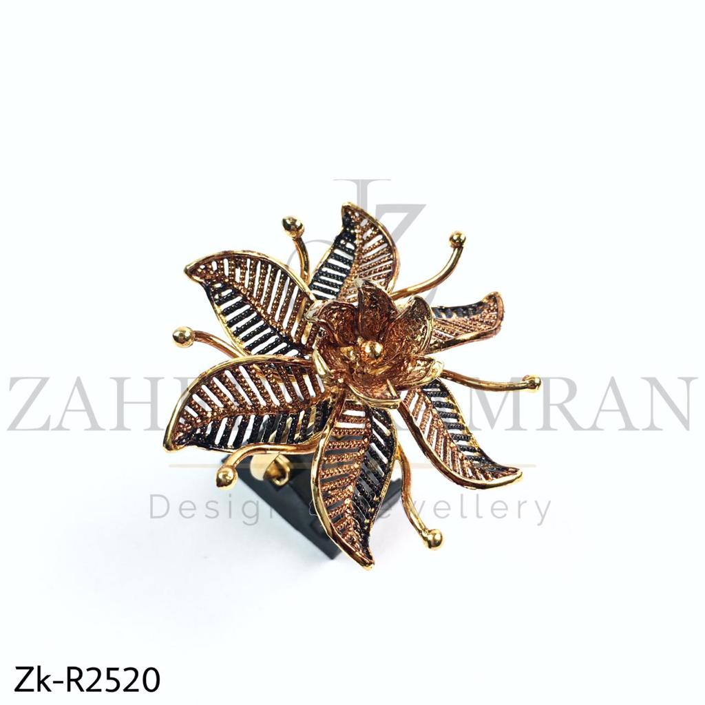 Leaves floret ring.