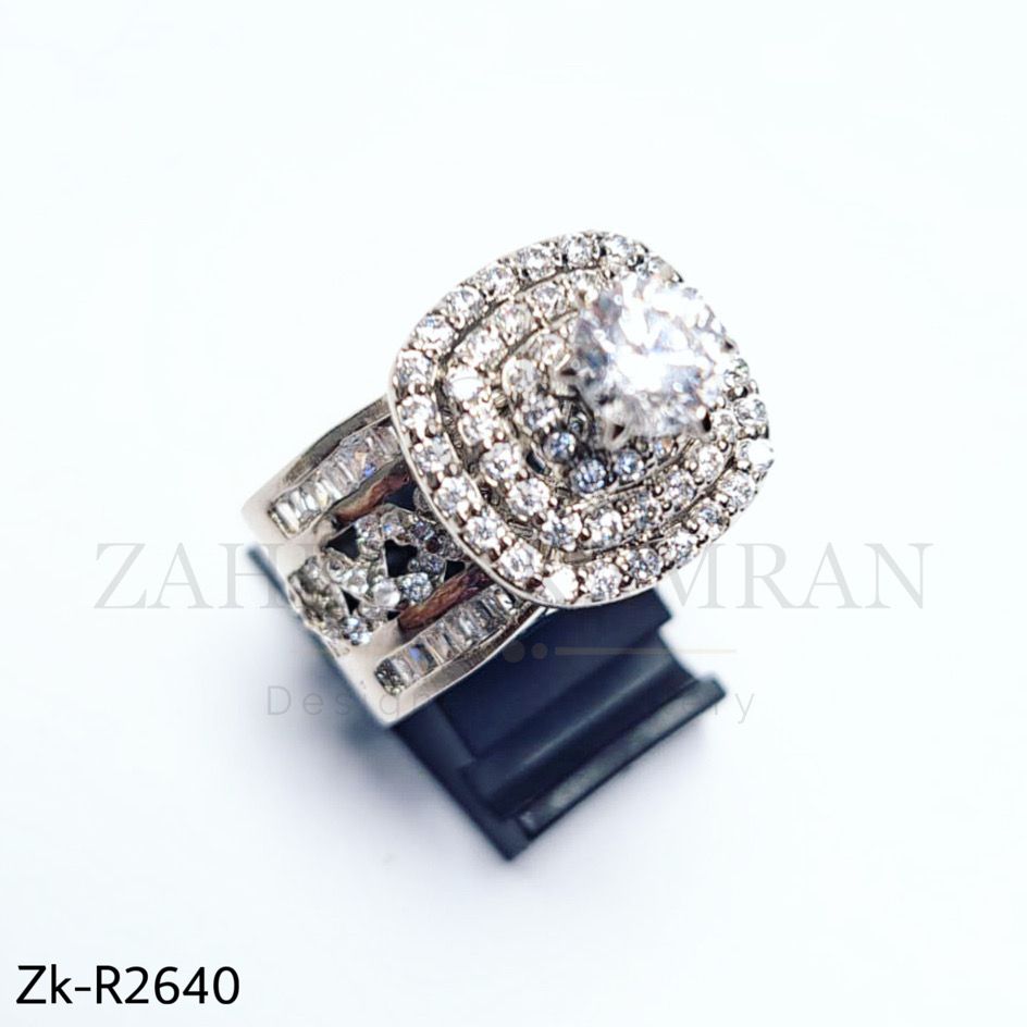 Awesome silver ring.