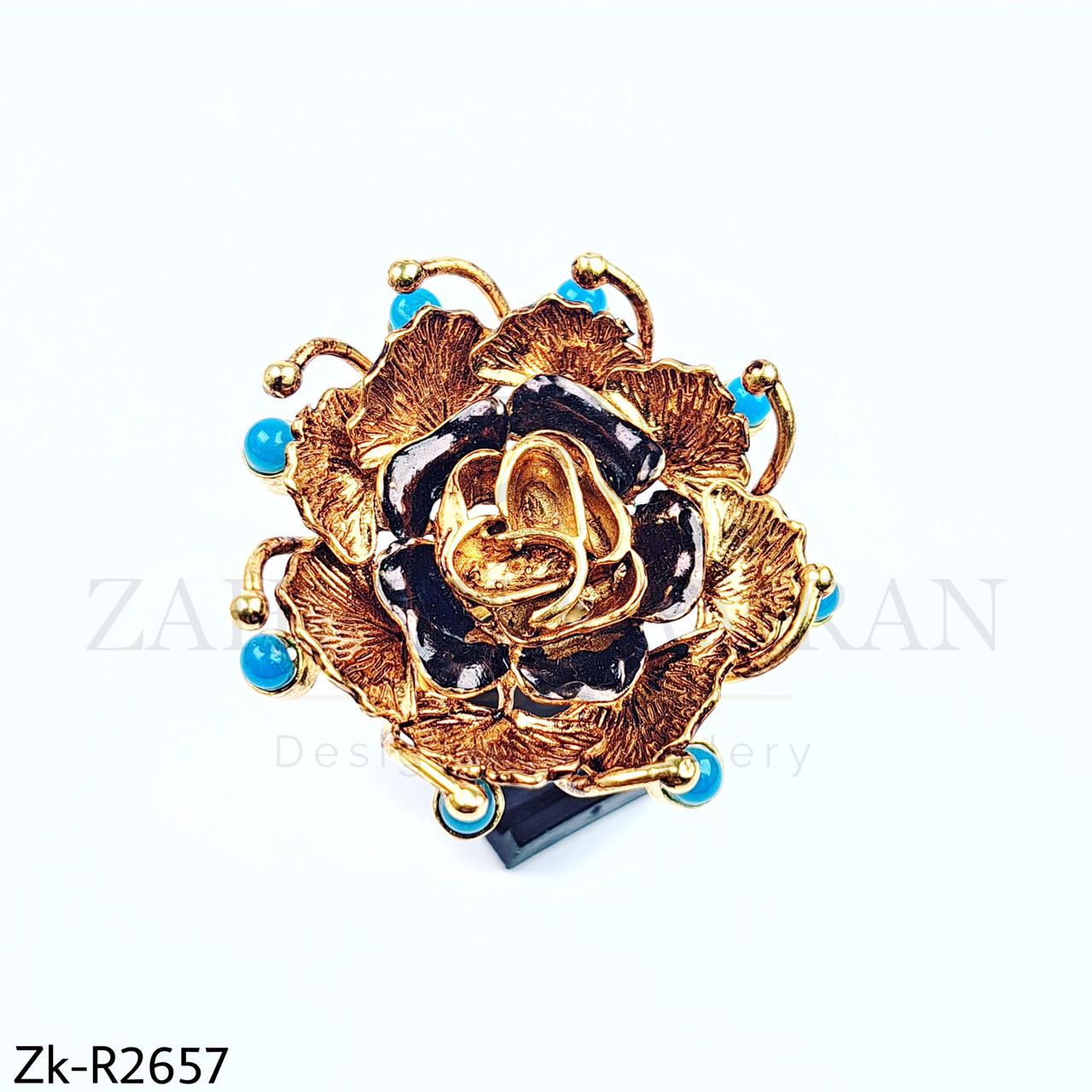 Rose petal ring.