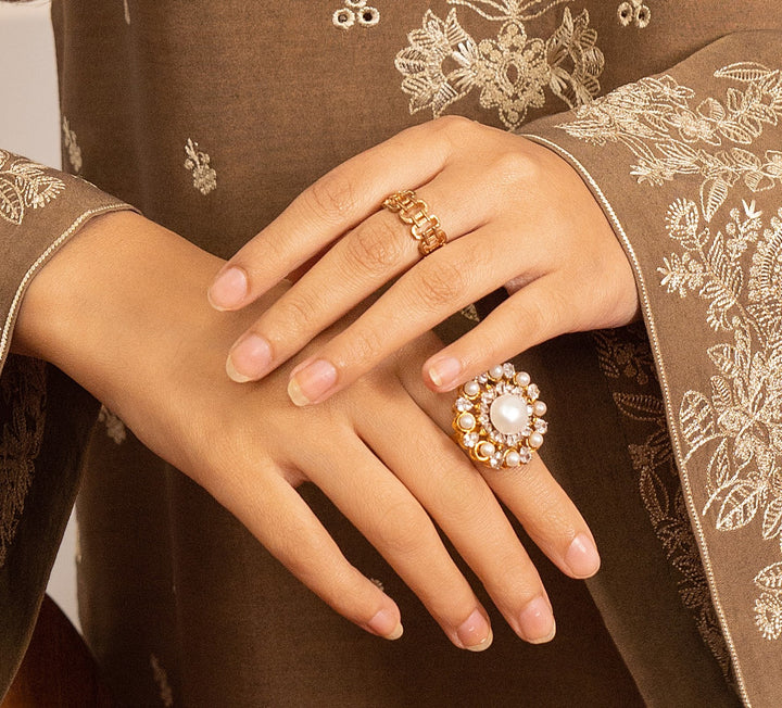 BIG PEARL RING
