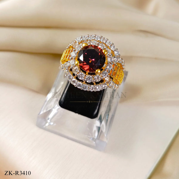 COFFEE STONE RING