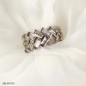 CUT STONES RING