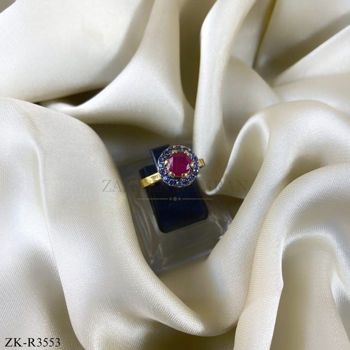 PINK ZIRCONIA RING