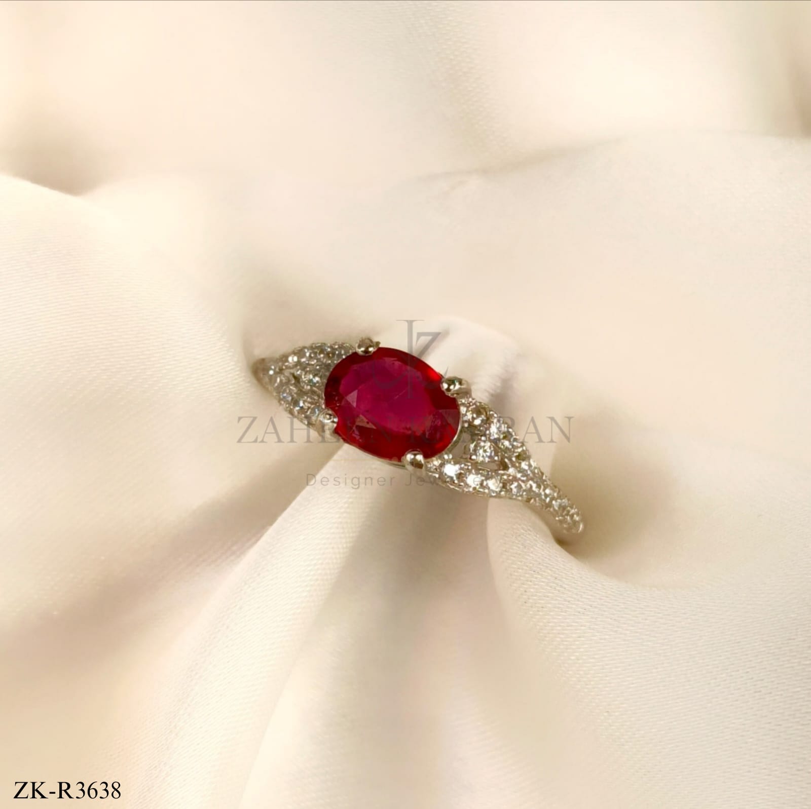 925 RUBY RING