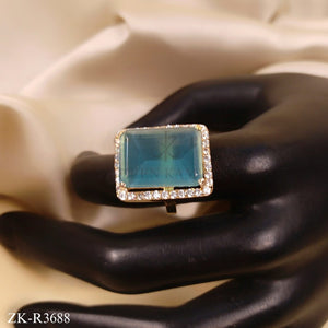 TEAL STONE RING