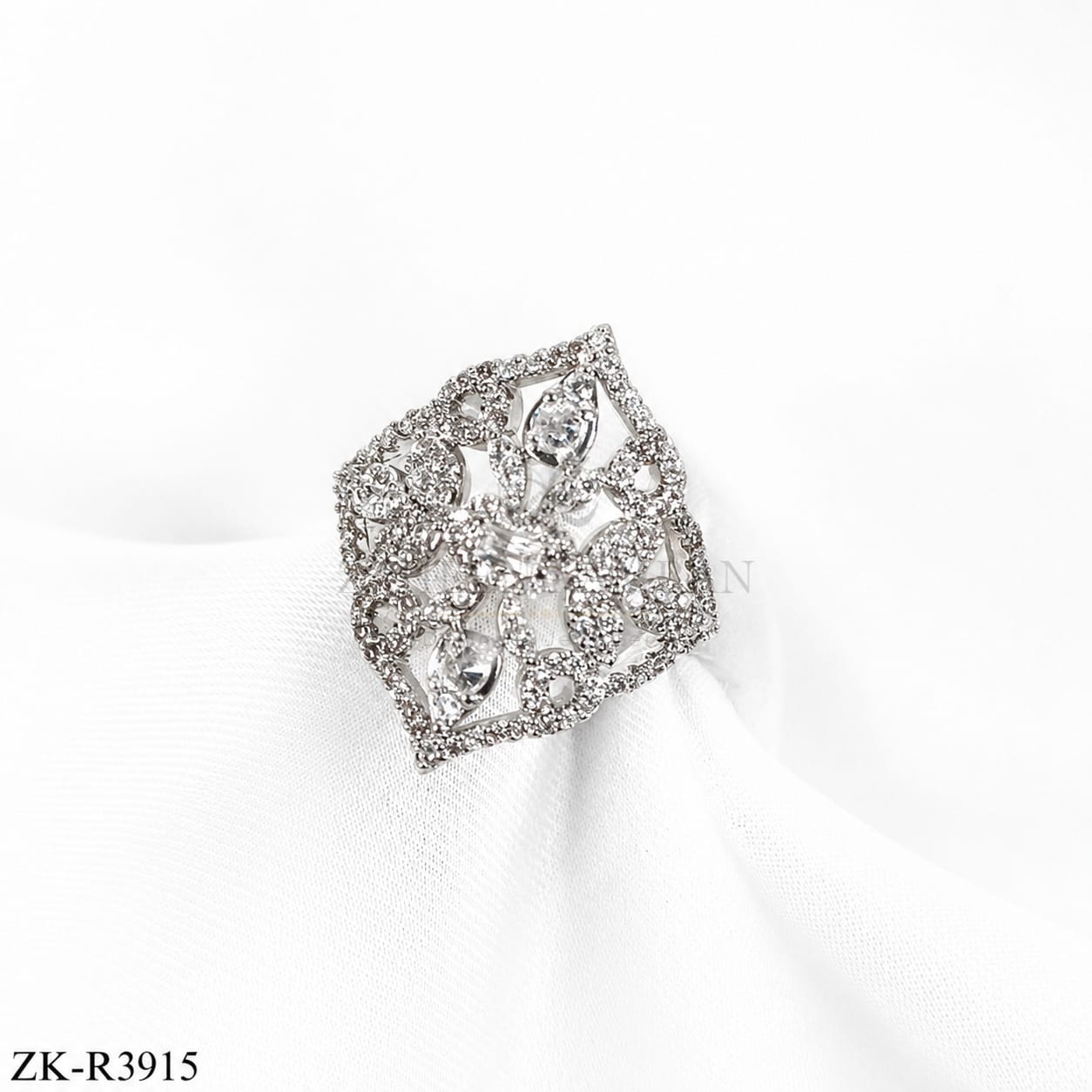 Lace Diamond Ring