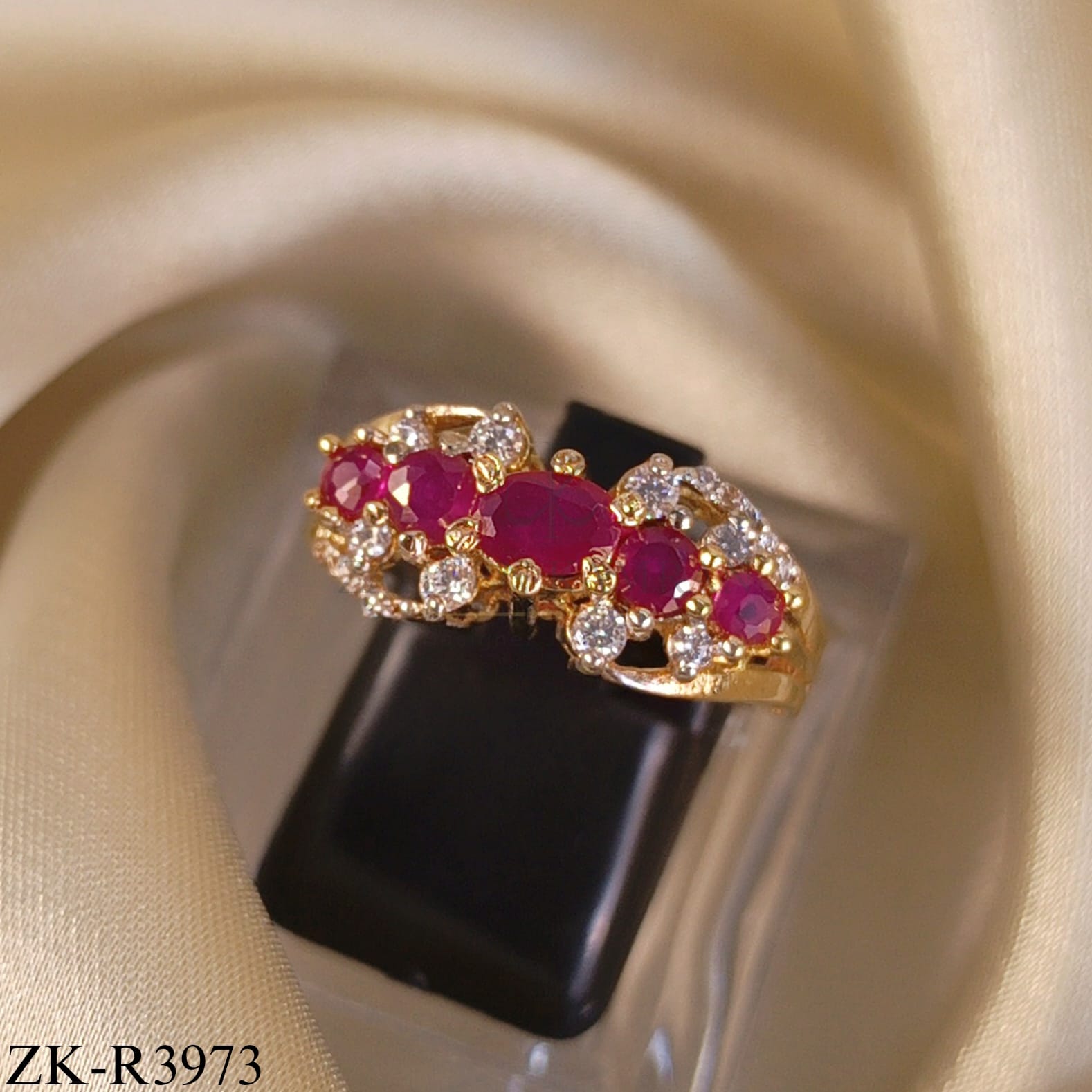 RUBY ZIRCONIAN RING