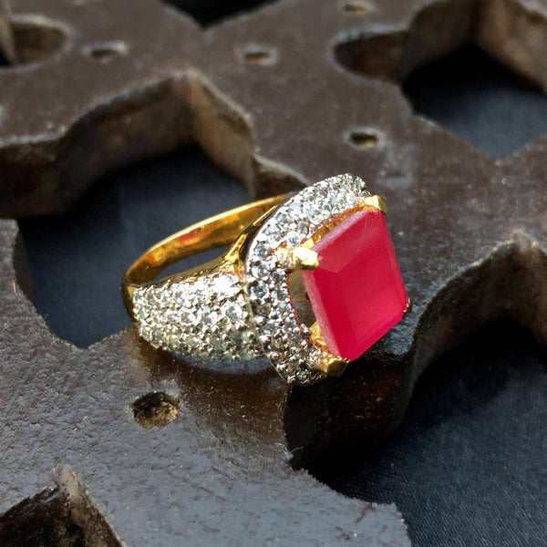 Square Ruby Ring!