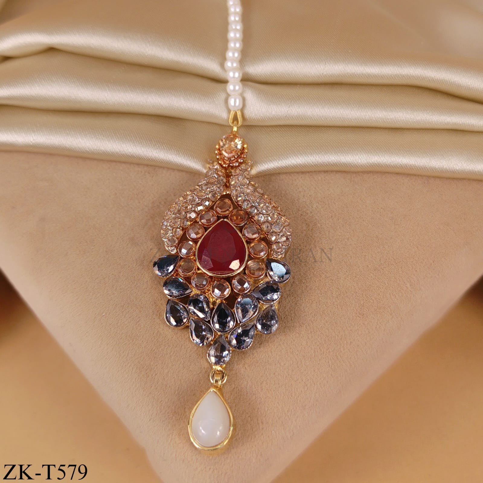 PEARL STRING RUBY TIKKA