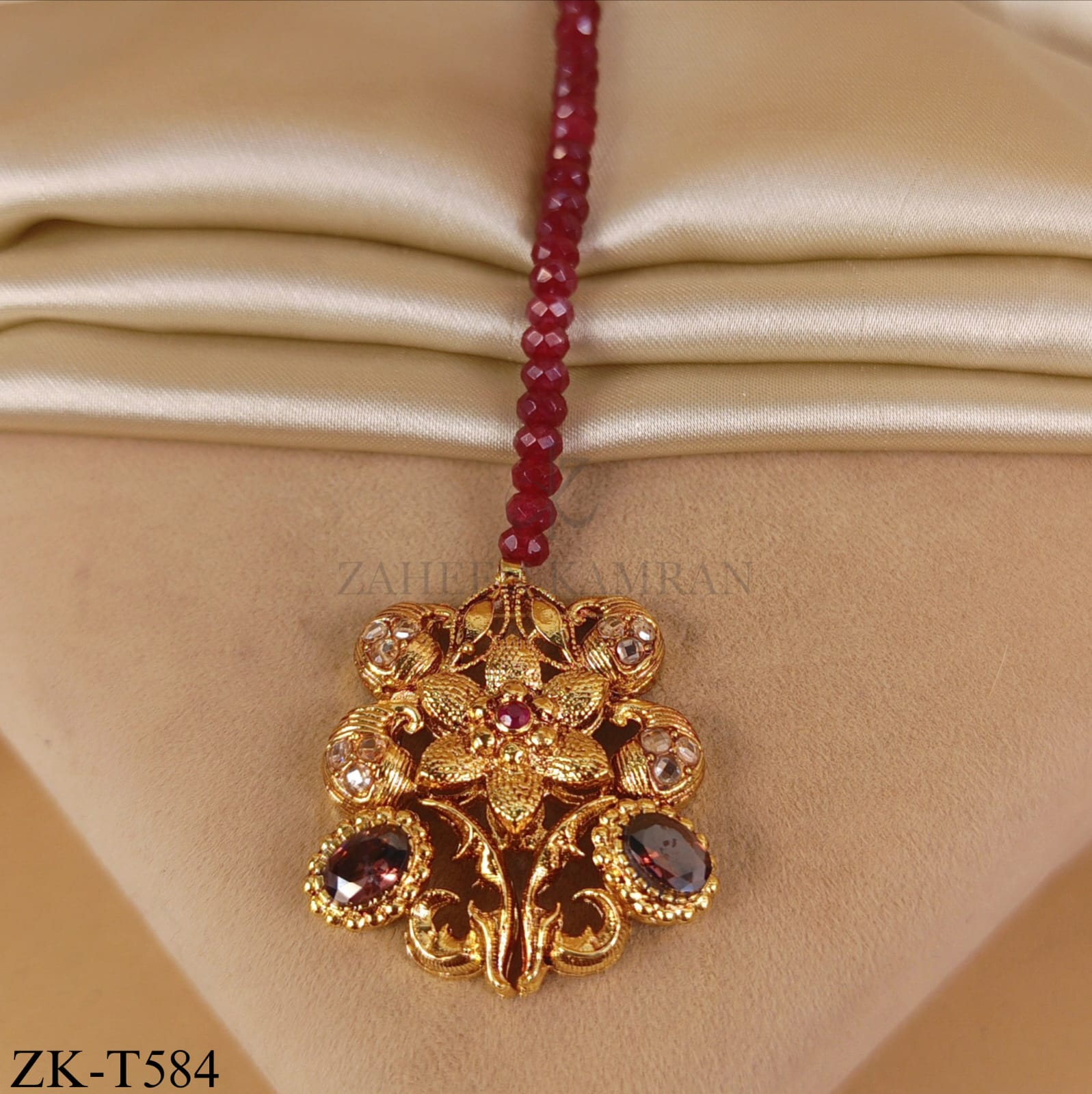 RUBY BLOOM ANTIQUE TIKKA
