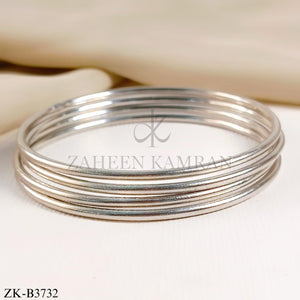 SILVER BANGLES