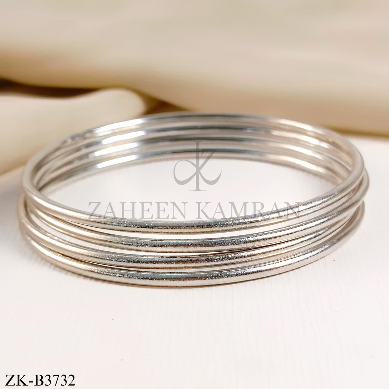 SILVER BANGLES