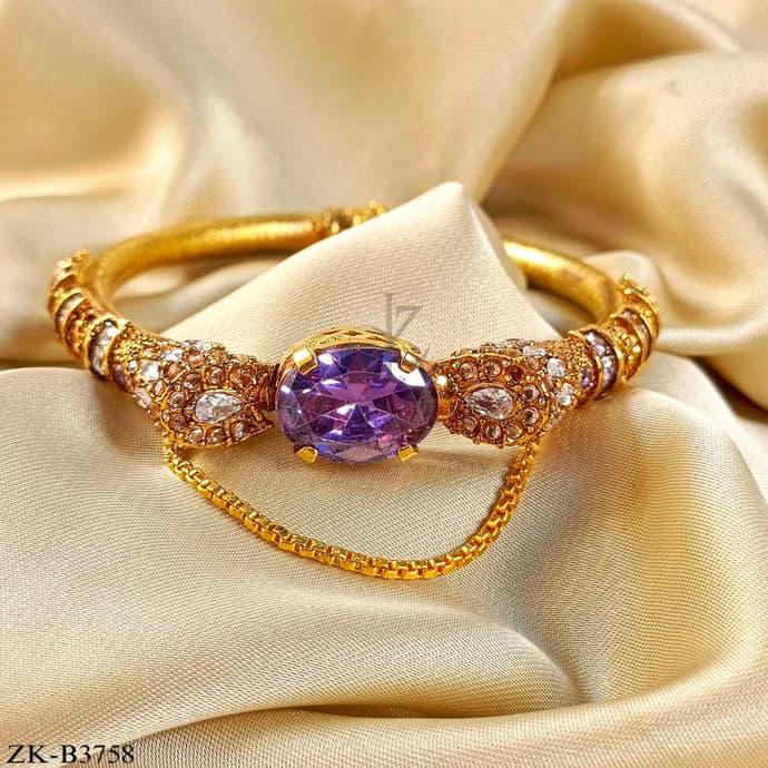 AMETHYST BANGLE