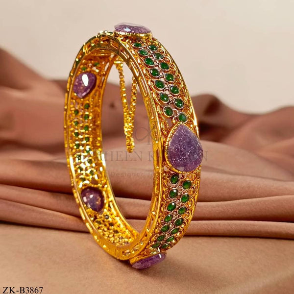 AMETHYST BANGLE