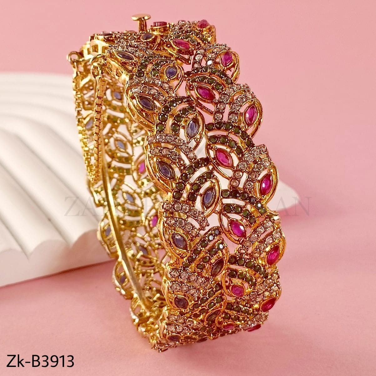 RUBY AMETHYST BANGLE
