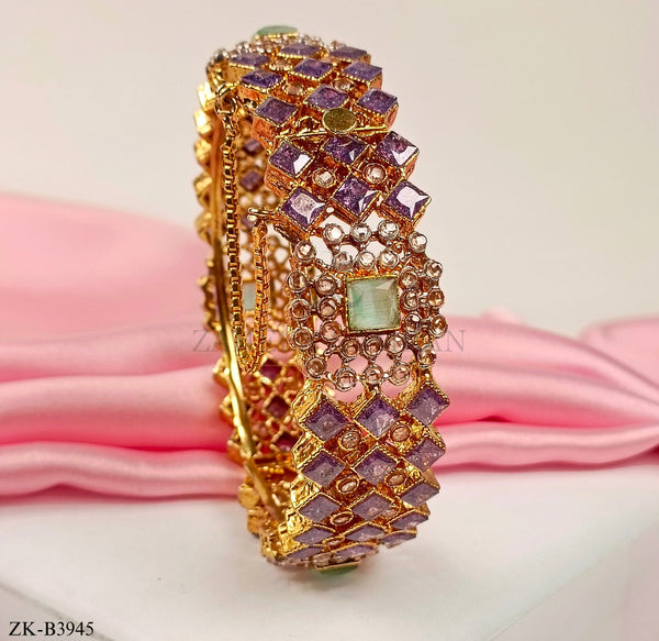 AMETHYST BANGLE