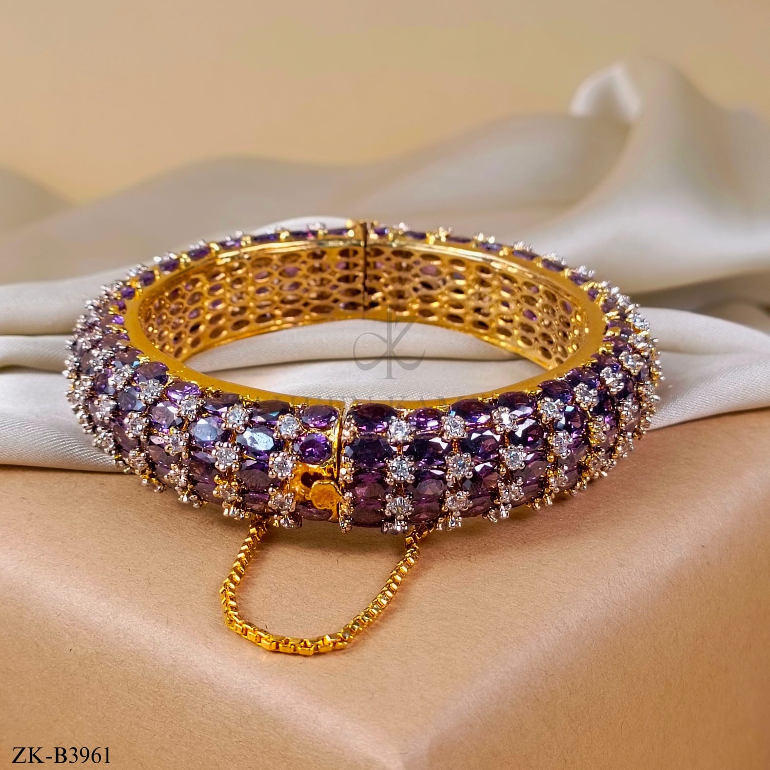 AMETHYST BANGLE