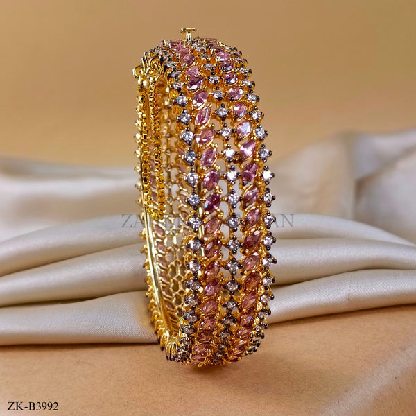 PINK STONES BANGLES