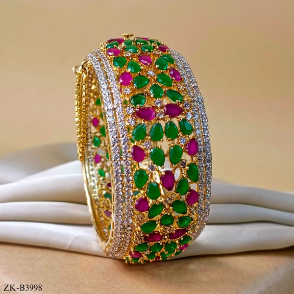 EMERALD RUBY BANGLE