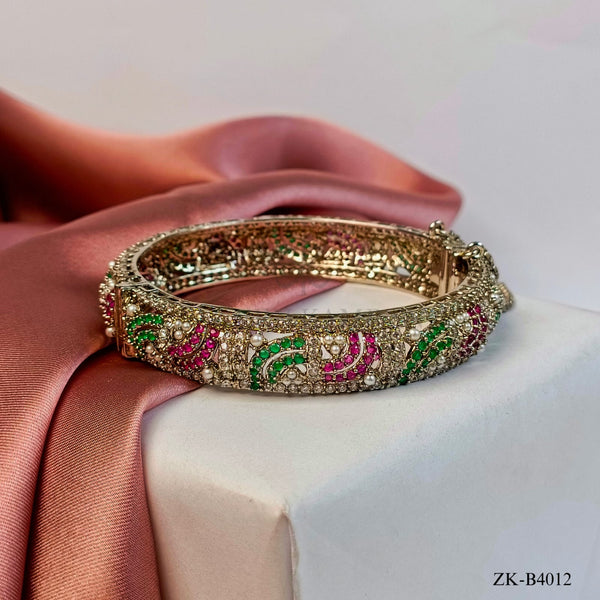 RUBY EMERALD BANGLE