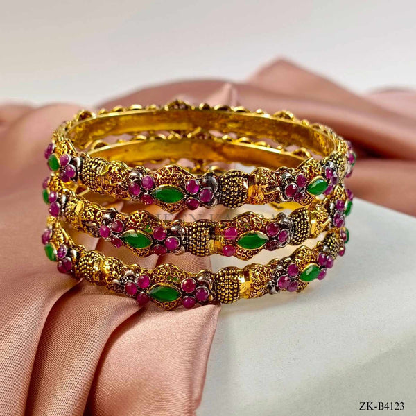 EMERALD RUBY BANGLES