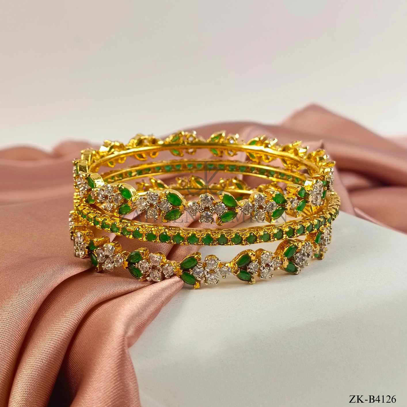 EMERALD BANGLES