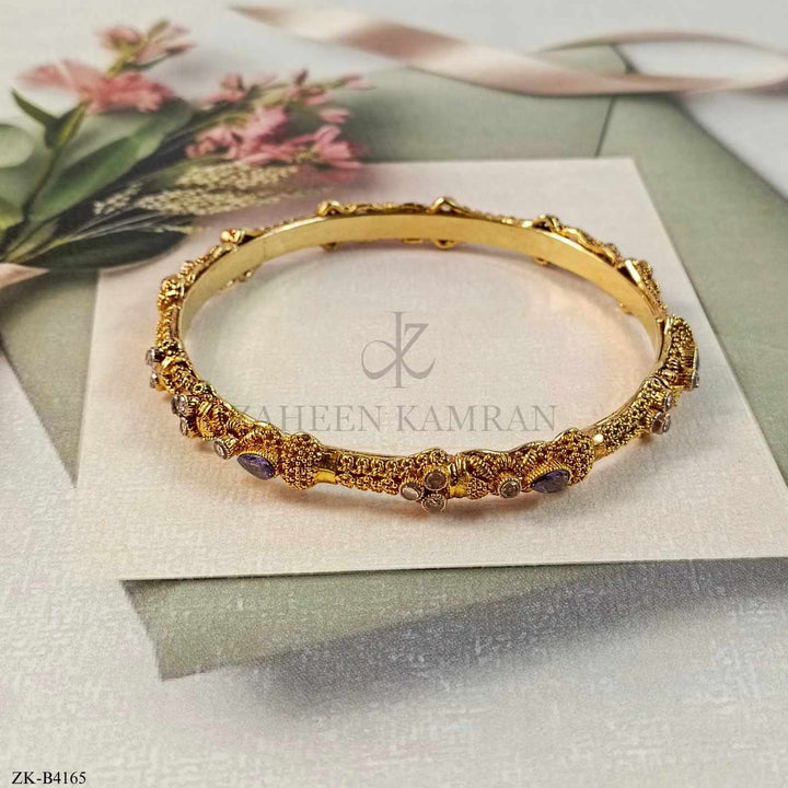 AMETHYST BANGLE