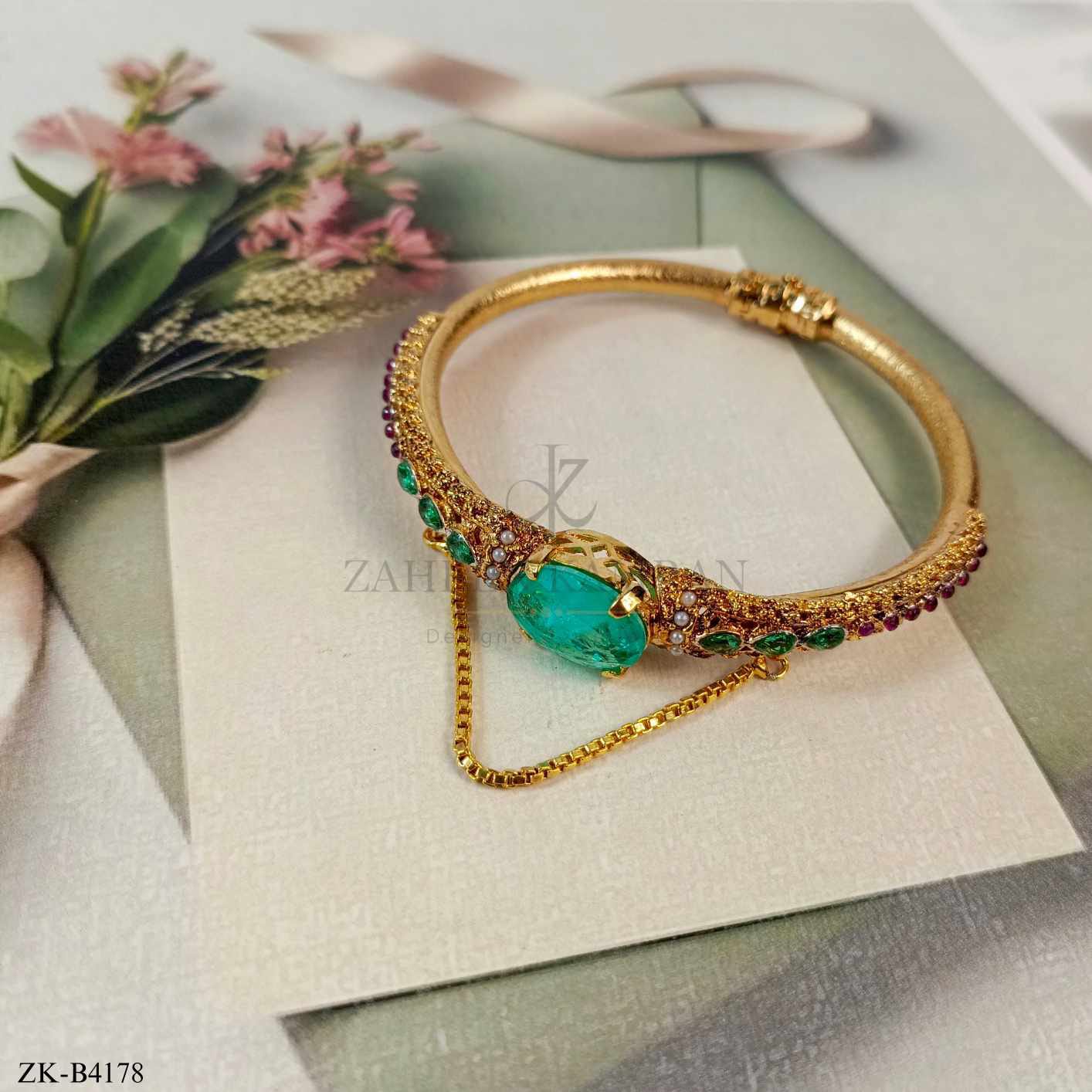 EMERALD BANGLE