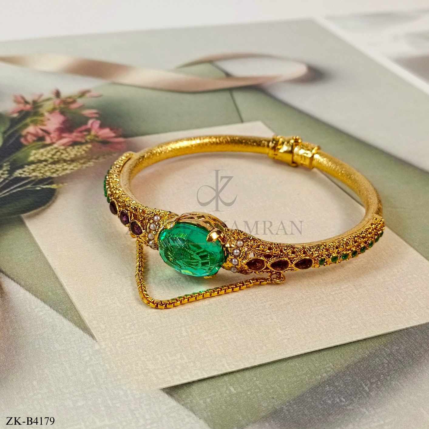 EMERALD BANGLE