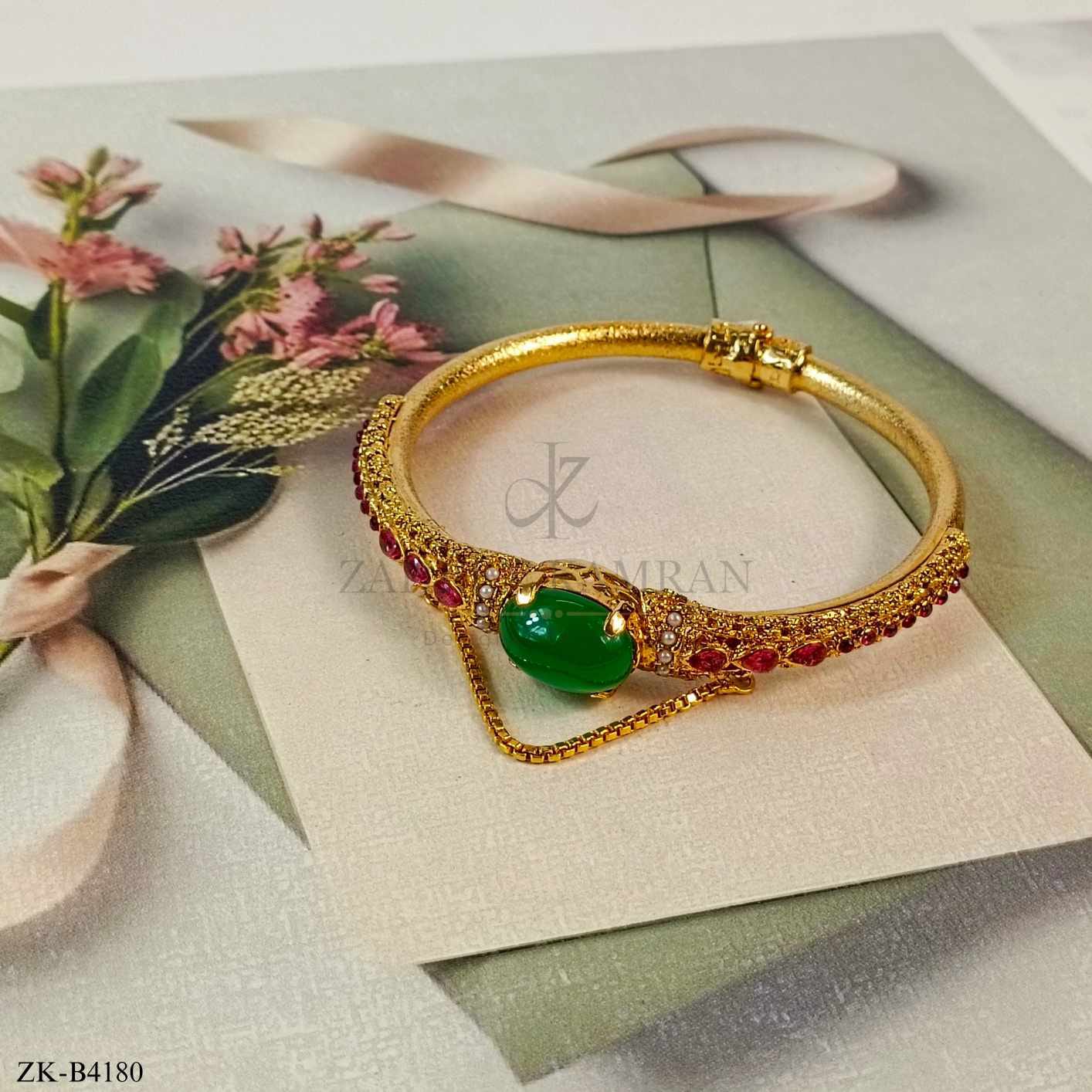 EMERALD BANGLE