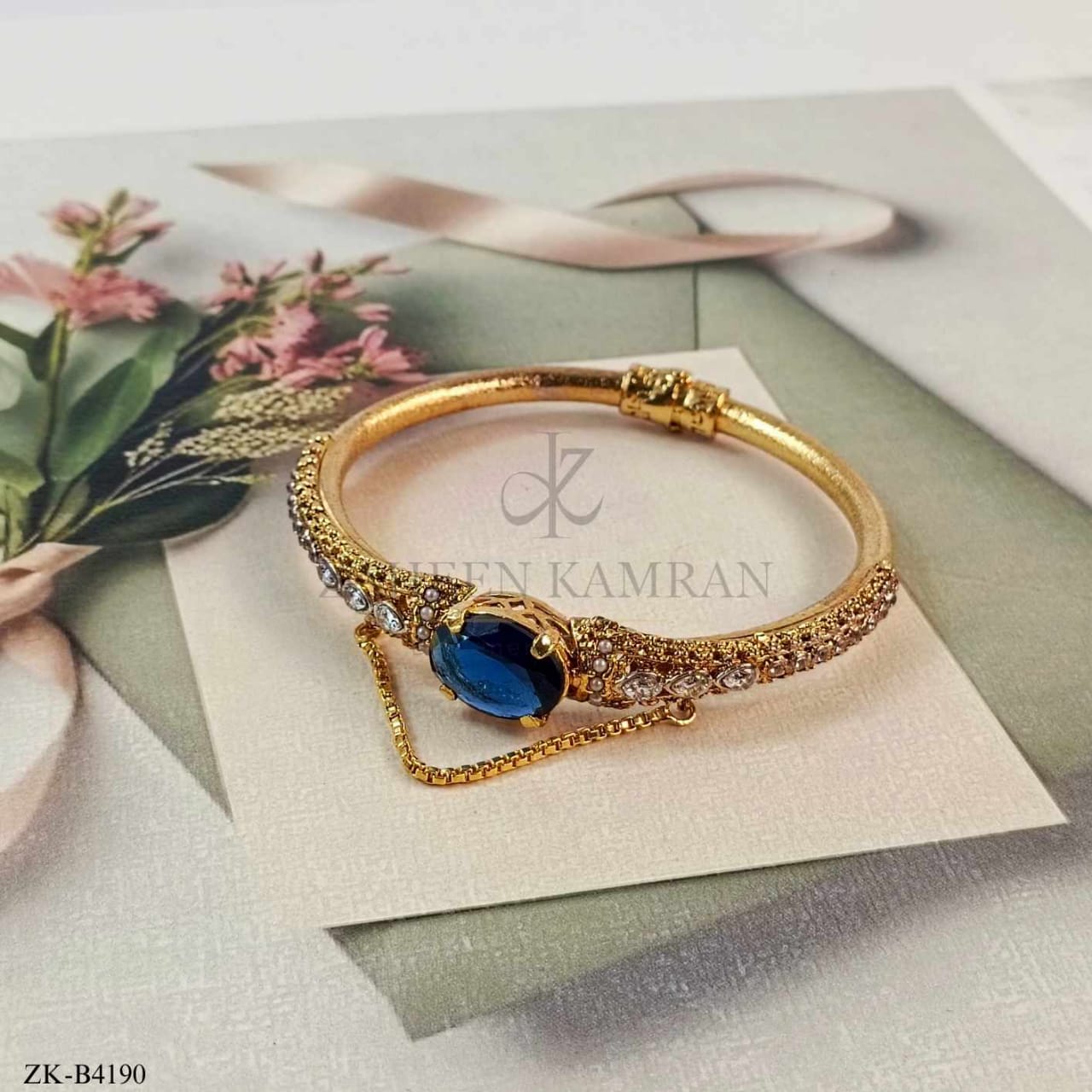 SAPPHIRE BANGLE